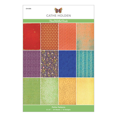 Spellbinders Petite Patterns 6x9 Inch Paper Pad (CH-030) (OUTLET)