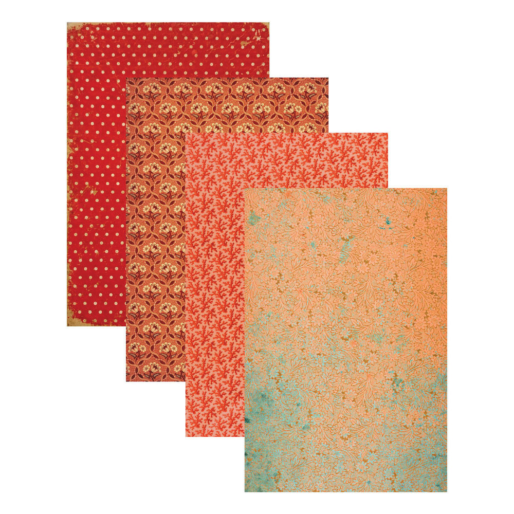 Spellbinders Petite Patterns 6x9 Inch Paper Pad (CH-030) (OUTLET)