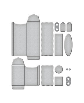 Spellbinders Mini Envelopes 1 Etched Dies (S7-232) (OUTLET)