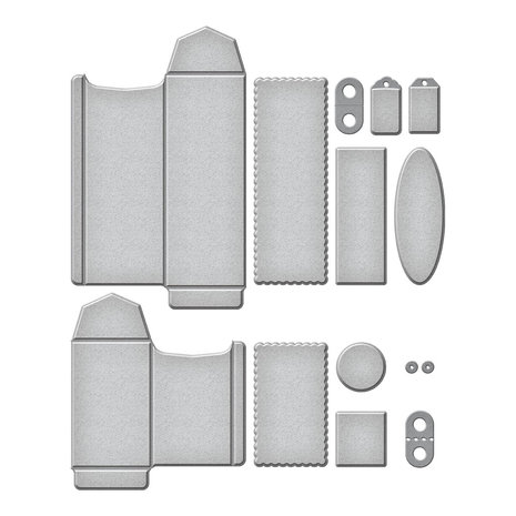 Spellbinders Mini Envelopes 1 Etched Dies (S7-232) (OUTLET) Spellbinders Mini Envelopes 1 Etched Dies (S7-232) (OUTLET)