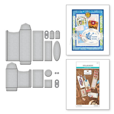 Spellbinders Mini Envelopes 1 Etched Dies (S7-232) (OUTLET) Spellbinders Mini Envelopes 1 Etched Dies (S7-232) (OUTLET)