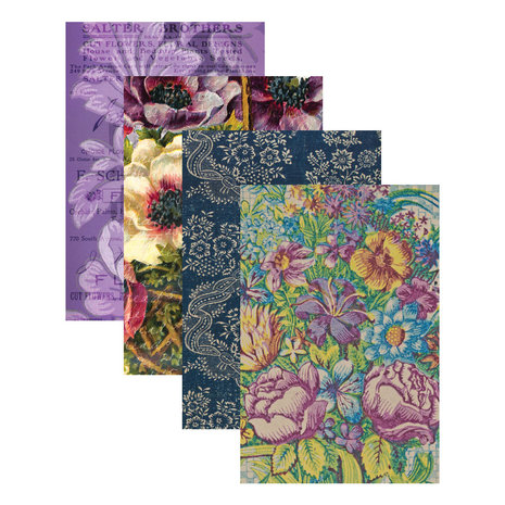 Spellbinders Florals 2 Palette 6x9 Inch Paper Pad (CH-029) (OUTLET)
