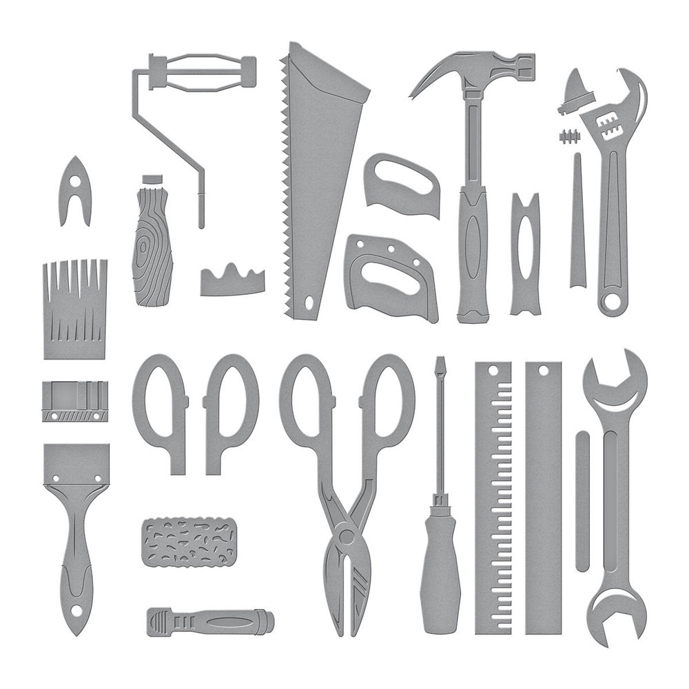 Spellbinders All the Tools Etched Dies (S6-204)