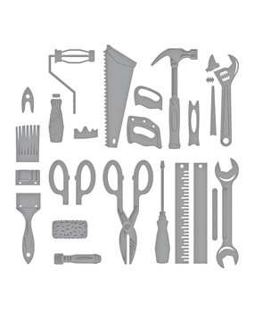 Spellbinders All the Tools Etched Dies (S6-204)