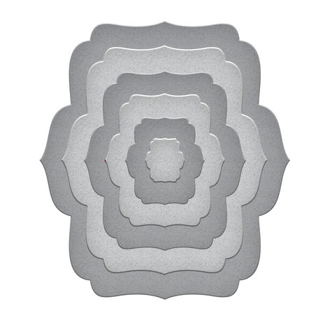 Spellbinders Labels 5 Etched Dies (S4-229) (OUTLET)