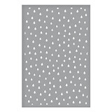 Spellbinders Raindrop Stencil (STN-047) (OUTLET)