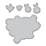 Spellbinders Floral Thank You Etched Dies (S4-1283) (OUTLET)