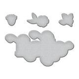 Spellbinders Floral Hello Etched Dies (S3-472) (OUTLET)