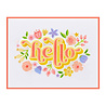 Spellbinders Floral Hello Etched Dies (S3-472) (OUTLET) Spellbinders Floral Hello Etched Dies (S3-472) (OUTLET)