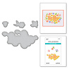 Spellbinders Floral Hello Etched Dies (S3-472) (OUTLET) Spellbinders Floral Hello Etched Dies (S3-472) (OUTLET)