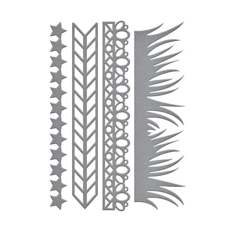 Spellbinders Bunch of Borders Etched Dies (S5-573) (OUTLET) Spellbinders Bunch of Borders Etched Dies (S5-573) (OUTLET)