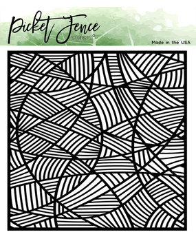 Picket Fence Studios Pathways 6x6 Inch Stencil (SC-368) (OUTLET)