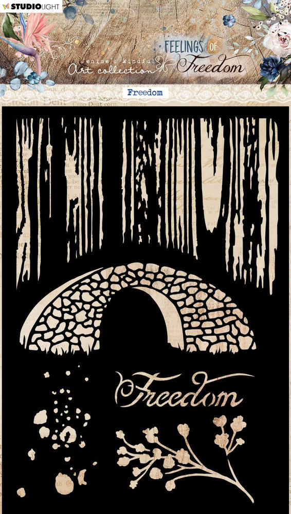 Studio Light Feelings of Freedom Mask Freedom (JMA-FOF-MASK193) (OUTLET) Studio Light Feelings of Freedom Mask Freedom (JMA-FOF-MASK193) (OUTLET)