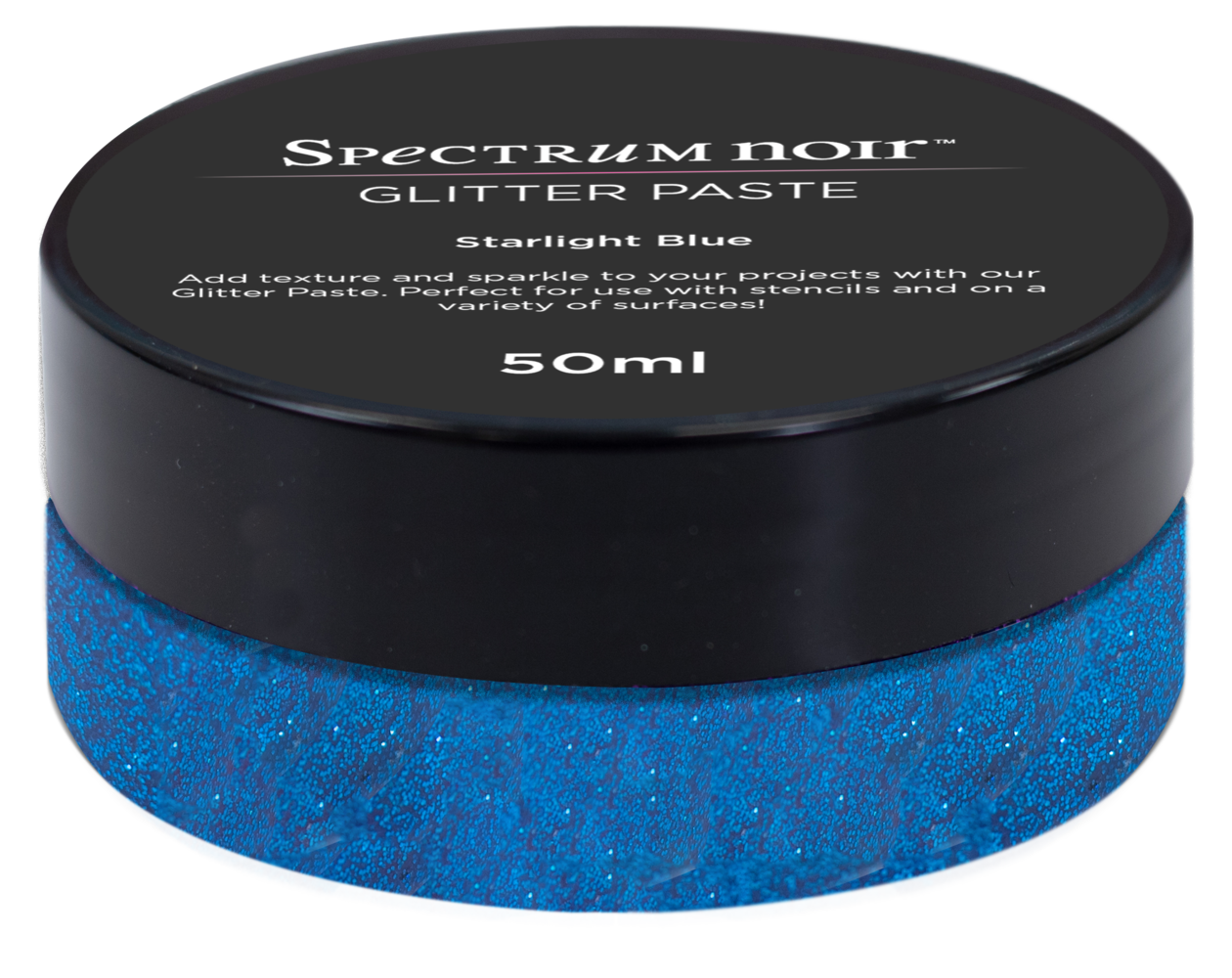 Spectrum Noir Glitter Paste Starlight Blue 50ml (SN-GLIPA-STBL) (DISCONTINUED) Spectrum Noir Glitter Paste Starlight Blue 50ml (SN-GLIPA-STBL) (DISCONTINUED)