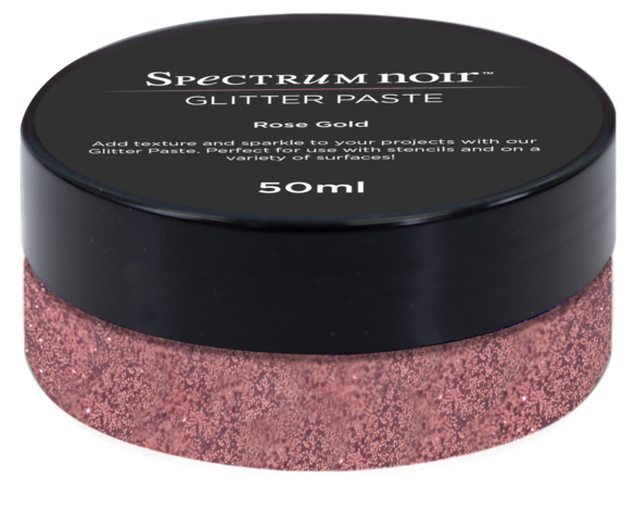 Spectrum Noir Glitter Paste Rose Gold 50ml (SN-GLIPA-ROGO) (DISCONTINUED)
