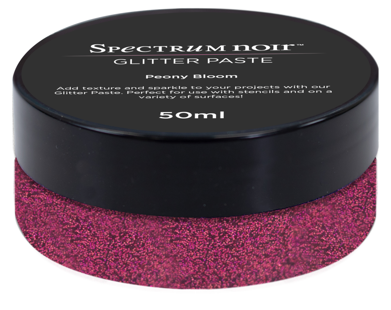 Spectrum Noir Glitter Paste Peony Bloom 50ml (SN-GLIPA-PEBL) (DISCONTINUED) Spectrum Noir Glitter Paste Peony Bloom 50ml (SN-GLIPA-PEBL) (DISCONTINUED)