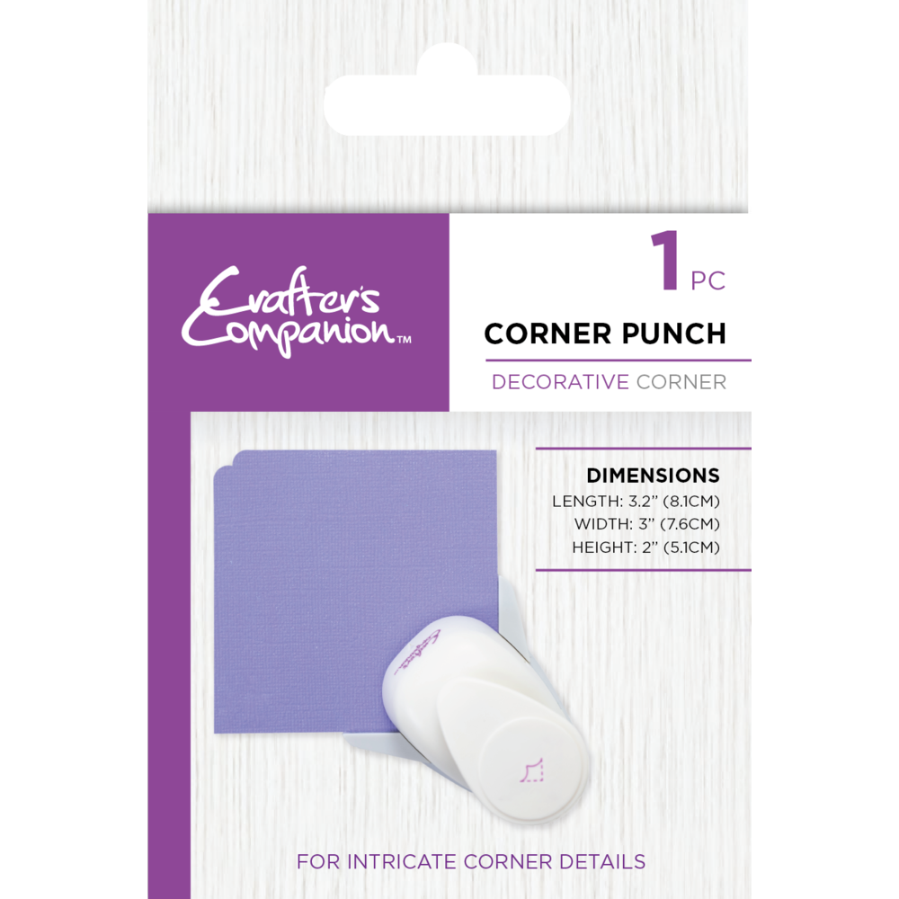 Crafter's Companion Corner Punch Decorative Hearts