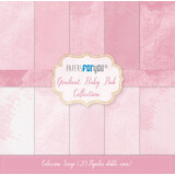 Papers For You Gradient Baby Pink Mini Scrap Paper Pack (20pcs) (PFY-11767) (DISCONTINUED)