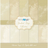 Papers For You Gradient Beige Mini Scrap Paper Pack (20pcs) (PFY-11765) (DISCONTINUED)