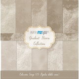 Papers For You Gradient Brown Scrap Paper Pack (10pcs) (PFY-11427) (DISCONTINUED)