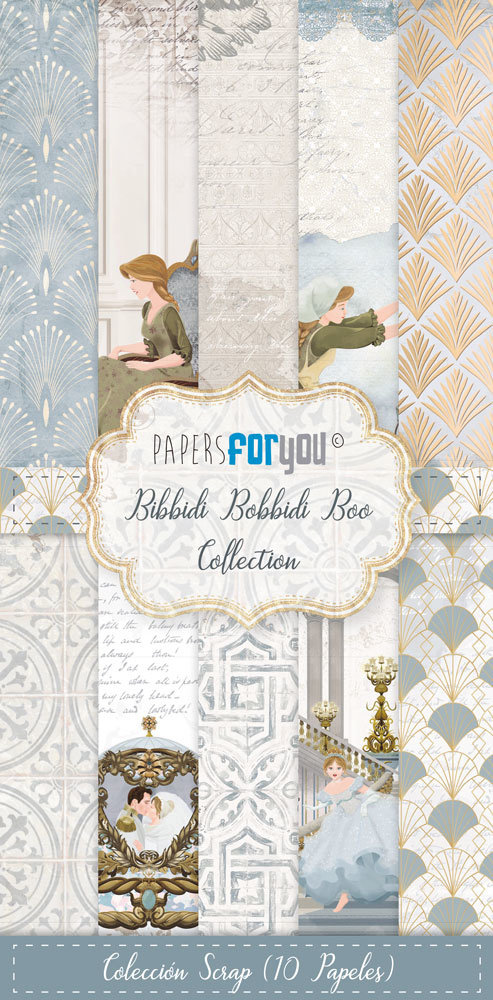 Papers For You Bibbidi Bobbidi Boo Slim Scrap Paper Pack (10pcs) (PFY-11315) (DISCONTINUED) Papers For You Bibbidi Bobbidi Boo Slim Scrap Paper Pack (10pcs) (PFY-11315) (DISCONTINUED)