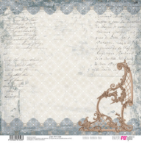 Papers For You Bibbidi Bobbidi Boo Canvas Scrap Pack (8pcs) (PFY-11327) (DISCONTINUED)