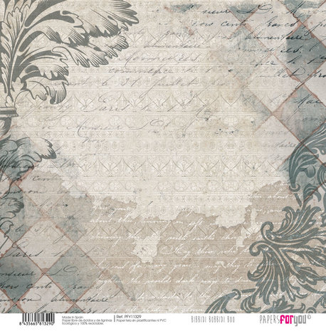 Papers For You Bibbidi Bobbidi Boo Canvas Scrap Pack (8pcs) (PFY-11327) (DISCONTINUED)