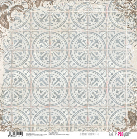 Papers For You Bibbidi Bobbidi Boo Canvas Scrap Pack (8pcs) (PFY-11327) (DISCONTINUED)