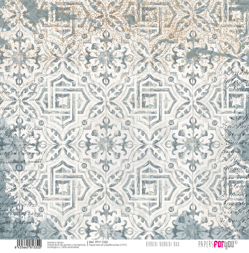 Papers For You Bibbidi Bobbidi Boo Canvas Scrap Pack (8pcs) (PFY-11327) (DISCONTINUED)