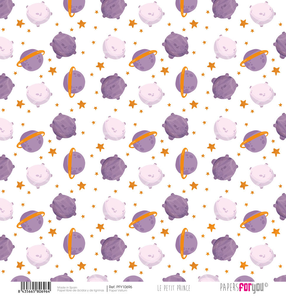 Papers For You Le Petit Prince Vellum Paper Pack (6pcs) (PFY-10695) (DISCONTINUED) Papers For You Le Petit Prince Vellum Paper Pack (6pcs) (PFY-10695) (DISCONTINUED)