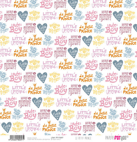 Papers For You Le Petit Prince Vellum Paper Pack (6pcs) (PFY-10695) (DISCONTINUED) Papers For You Le Petit Prince Vellum Paper Pack (6pcs) (PFY-10695) (DISCONTINUED)