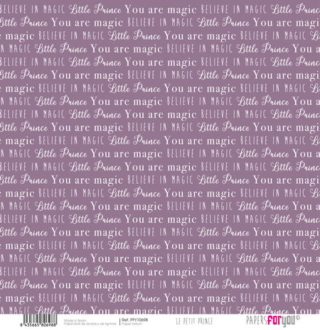 Papers For You Le Petit Prince Vellum Paper Pack (6pcs) (PFY-10695) (DISCONTINUED) Papers For You Le Petit Prince Vellum Paper Pack (6pcs) (PFY-10695) (DISCONTINUED)