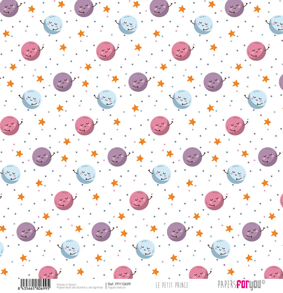 Papers For You Le Petit Prince Vellum Paper Pack (6pcs) (PFY-10695) (DISCONTINUED) Papers For You Le Petit Prince Vellum Paper Pack (6pcs) (PFY-10695) (DISCONTINUED)