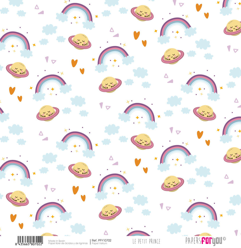 Papers For You Le Petit Prince Vellum Paper Pack (6pcs) (PFY-10695) (DISCONTINUED) Papers For You Le Petit Prince Vellum Paper Pack (6pcs) (PFY-10695) (DISCONTINUED)