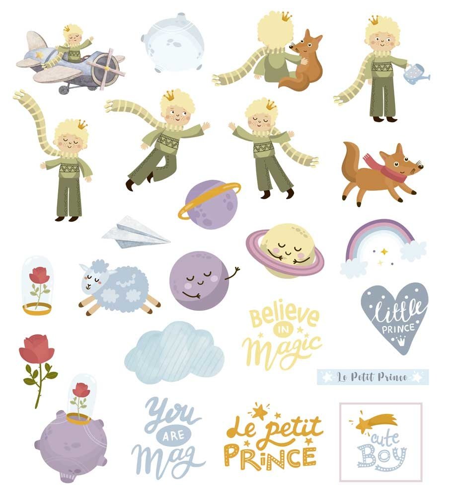 Papers For You Le Petit Prince Die Cuts (PFY-10694) (DISCONTINUED) Papers For You Le Petit Prince Die Cuts (PFY-10694) (DISCONTINUED)