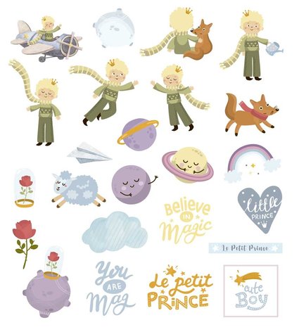 Papers For You Le Petit Prince Die Cuts (PFY-10694) (DISCONTINUED) Papers For You Le Petit Prince Die Cuts (PFY-10694) (DISCONTINUED)