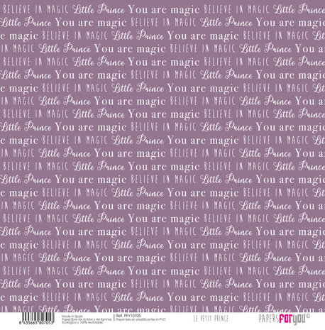 Papers For You Le Petit Prince Canvas Scrap Pack (8pcs) (PFY-10703) (DISCONTINUED) Papers For You Le Petit Prince Canvas Scrap Pack (8pcs) (PFY-10703) (DISCONTINUED)