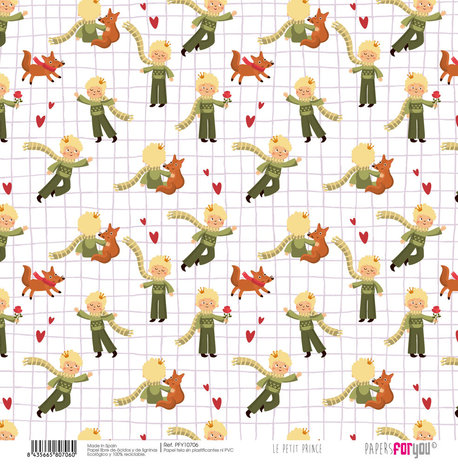 Papers For You Le Petit Prince Canvas Scrap Pack (8pcs) (PFY-10703) (DISCONTINUED) Papers For You Le Petit Prince Canvas Scrap Pack (8pcs) (PFY-10703) (DISCONTINUED)