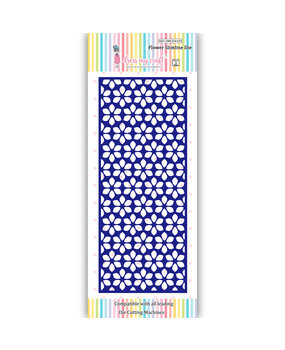 Dress My Craft Cutting Die Slimline Flower (DMCD4103) (OUTLET)
