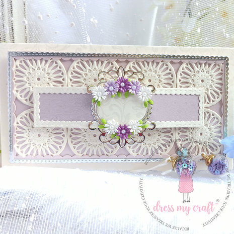 Dress My Craft Cutting Die Dolly Mini Doilies Set #2 (DMCD3872) (OUTLET)