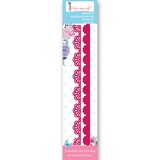 Dress My Craft Cutting Die Border Half Daisy (DMCD3014) (OUTLET)