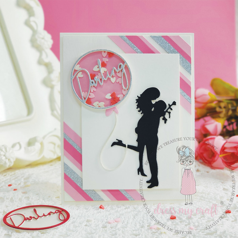 Dress My Craft Cutting Die Basic Designer Expression Circle Sentiments #3 (DMCD5016) (OUTLET) Dress My Craft Cutting Die Basic Designer Expression Circle Sentiments #3 (DMCD5016) (OUTLET)