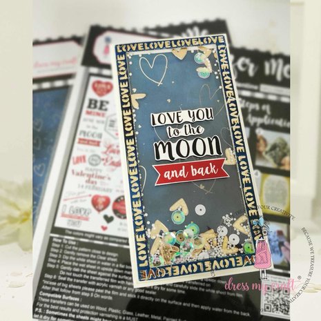 Dress My Craft Transfer Me Be Mine Valentine (DMCDP5667) (OUTLET)