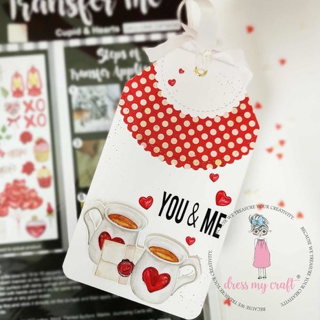 Dress My Craft Transfer Me Be Mine Valentine (DMCDP5667) (OUTLET)
