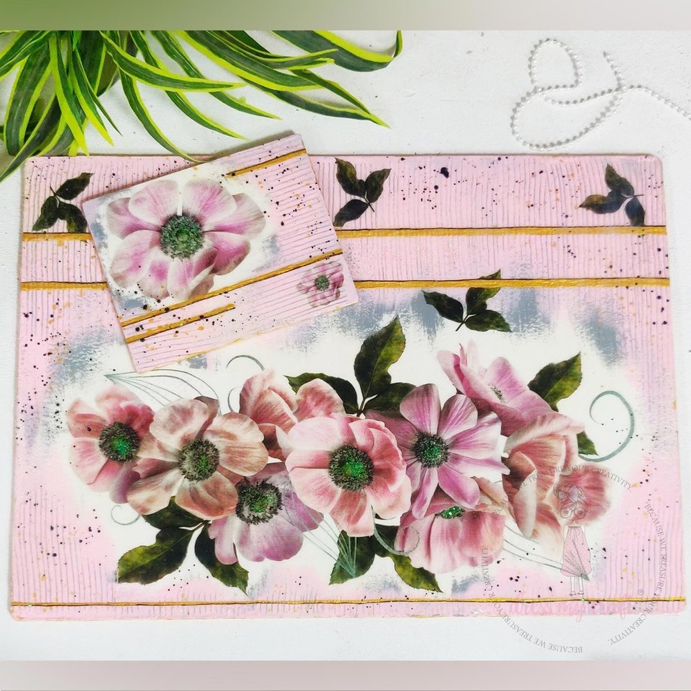 Dress My Craft Transfer Me 12.5x18.5 Inch Vintage Anemones (DMCDP3236) (OUTLET) Dress My Craft Transfer Me 12.5x18.5 Inch Vintage Anemones (DMCDP3236) (OUTLET)