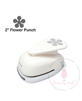 Dress My Craft Punch Flower 2 Inch (DMCT5076) (OUTLET)
