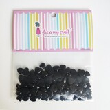 Dress My Craft Droplets Black Heart Assorted 8g (DMCFA5112) (OUTLET)