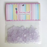 Dress My Craft Droplets Heart Pastel Lilac Assorted 8g (DMCFA5167) (OUTLET)
