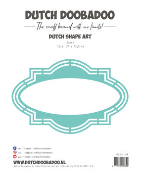Dutch Doobadoo Dutch Shape Art A5 James (470.784.219) (DISCONTINUED)