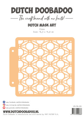 Dutch Doobadoo Dutch Mask Art A5 Elena (470.784.220) (DISCONTINUED)